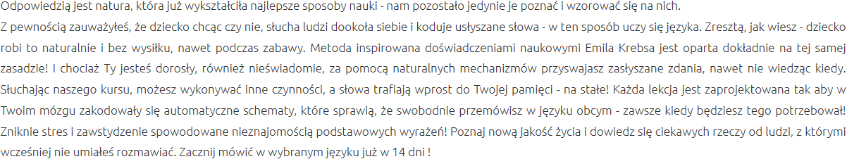 Efektywna Metoda Nauki Zamość